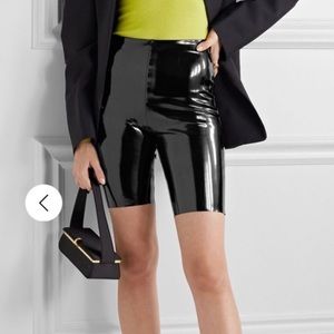 Commando Faux Patent Biker Shorts